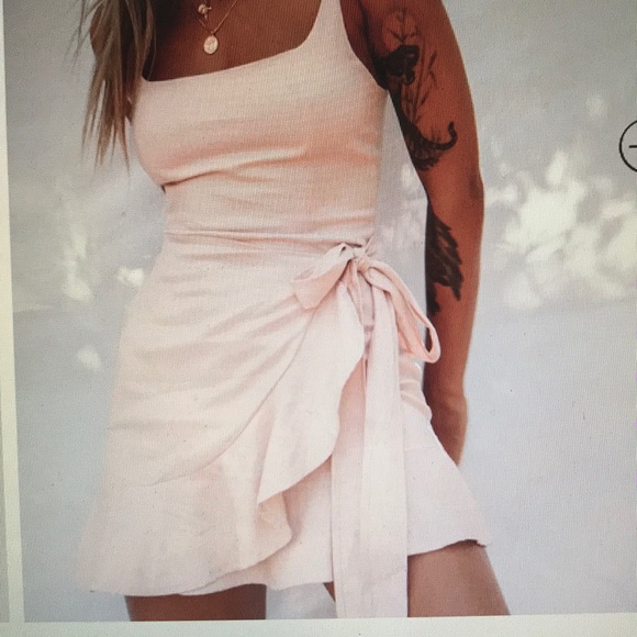 Princess Polly Dresses & Skirts - Cottage Hill Mini Dress Blush